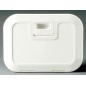 
Caisson blanc avec porte 280 x 180 mm façade C 
