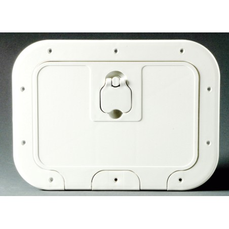 Caisson blanc + porte 280 x 180 mm façade D | EAN 8033137110085 Ref 20.310.00