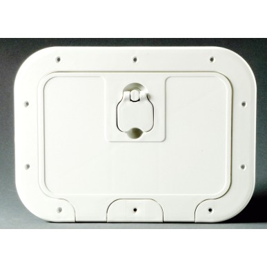 Caisson blanc + porte 280 x 180 mm façade D | EAN 8033137110085 Ref 20.310.00
