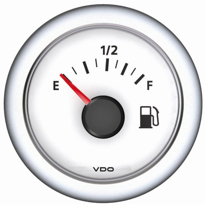 
Jauge de carburant blanc 10/180 ohm 

