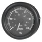 
Speedomètre Guardian 0-50 nœuds noir 12 V 
