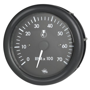 Compte-tours Guardian 2/4 temps noir 12 V | EAN 8033137116032 Ref 27.421.01
