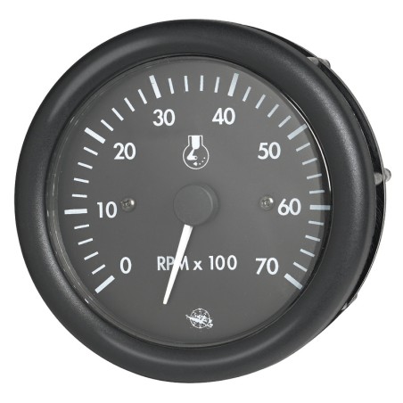 Compte-tours Guardian 2/4 temps noir 12 V | EAN 8033137116032 Ref 27.421.01