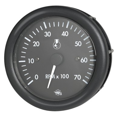 Compte-tours Guardian 2/4 temps noir 12 V | EAN 8033137116032 Ref 27.421.01
