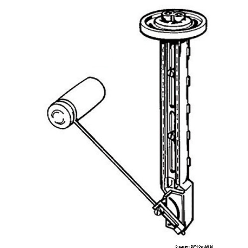 
Flotteur  levier 150-605 mm 
