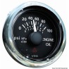 
Indicateur pression huile noir 5 bar/80 psi 
