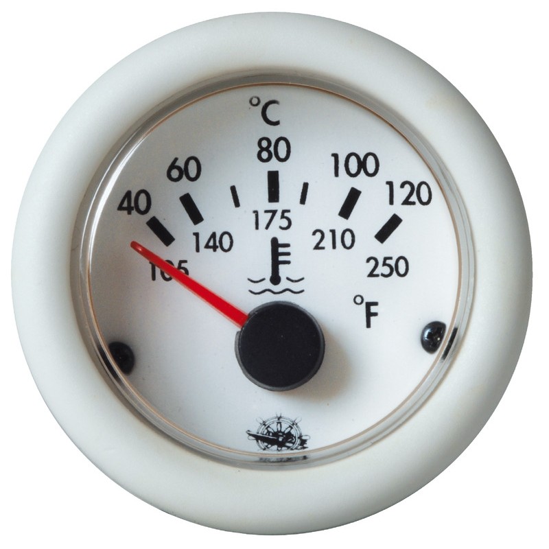 Indicat. température Guardian H20 40-120° blanc12V
Indicat. température Guardian H20 40-120° blanc12V