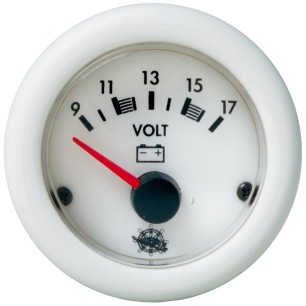 Voltmètre Guardian blanc 10-16 V | EAN 8033137116650 Ref 27.533.01
