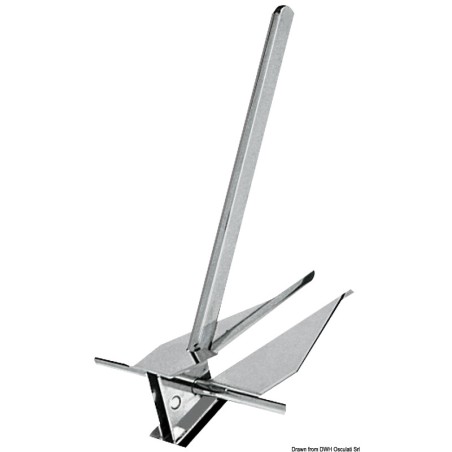 
Ancre Danforth inox 7 kg 
