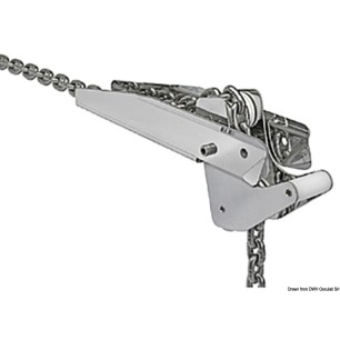 
Davier  bascule léger acier inox poli 10 kg 300mm 
