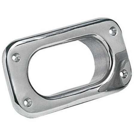 
Ecubier inox 152 x 82 mm 
