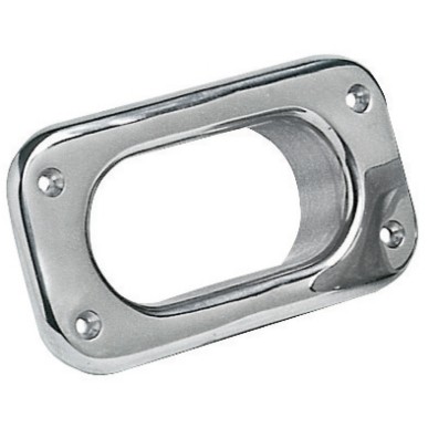 
Ecubier inox 152 x 82 mm 
