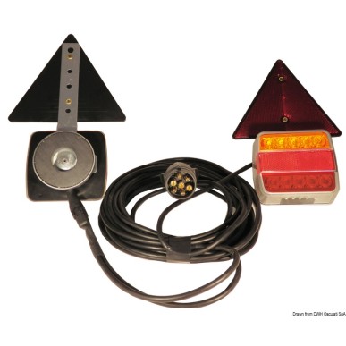 
KIt feu  LED fixation magnétique 4 fonctions 
