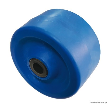
Roue latérale blau 135x75 mm Ø trou 22 mm 
