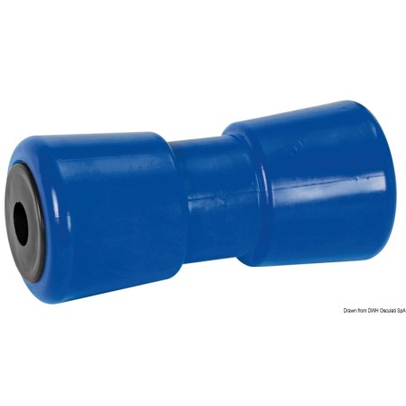 
Roue centrale bleu 286 mm Ø trou 30 mm 
