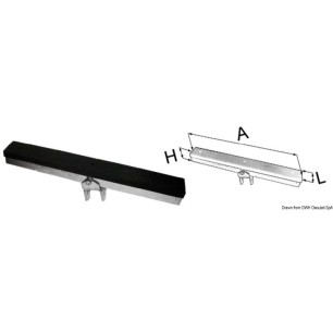 
Support latéral avec étrier 500 mm 
