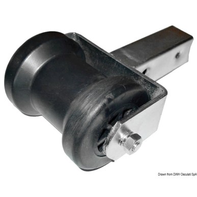
Roue central fixe 30 x 30 mm 
