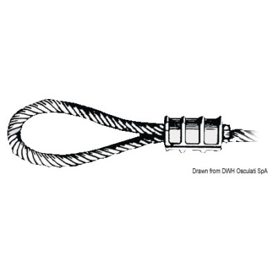 
Manchon aluminium 2,5 mm 

