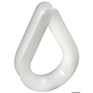 
Cosse en nylon blanc Ø 22 mm 
