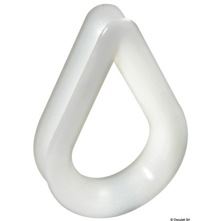 
Cosse en nylon blanc Ø 22 mm 
