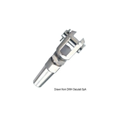 
Terminal  fourche Ø 4 mm 
