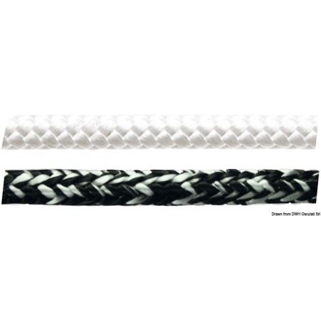 
Tresse MARLOW Formuline Wind Surf Racing 3,8mm blanc 
