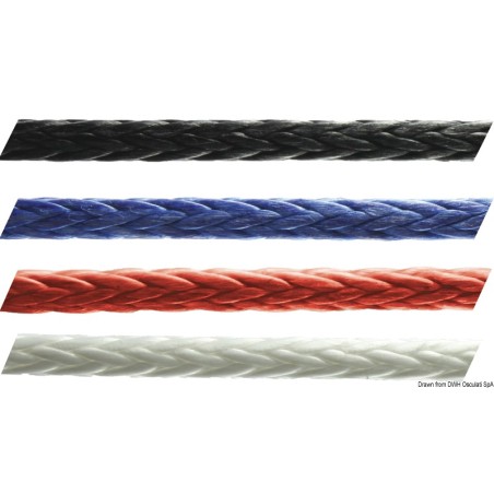 
Tresse noire Marlow Excel D12 3 mm 
