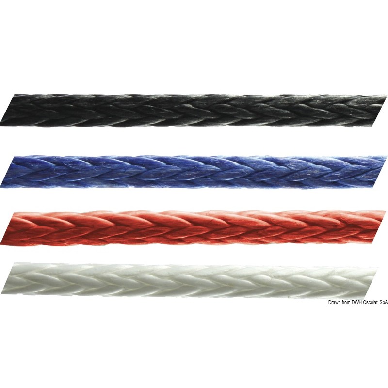 
Tresse rouge Marlow Excel D12 4 mm 
