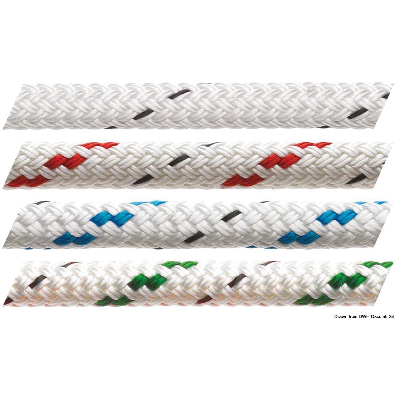 
Bout Marlow Doublebraid teinte unie vert 6 mm 
