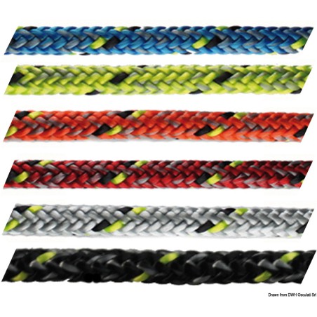 
Tresse blanche Marlow Excel Racing 6 mm 
