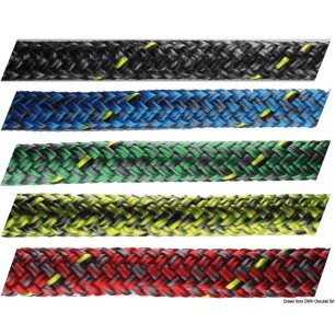 
Tresse noire Marlow D2 Racing 12 mm 

