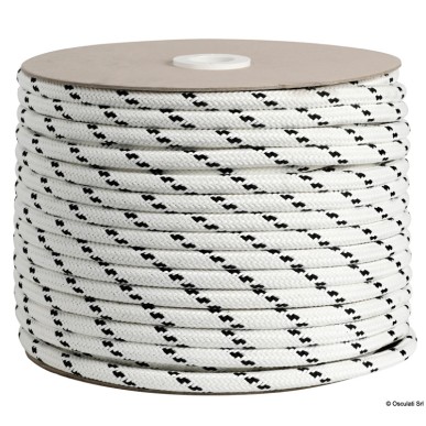 
Ecoute en polyester finition mate 14 mm blanc 
