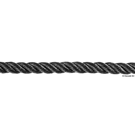 
Bout 3 torons noir 32 mm 
