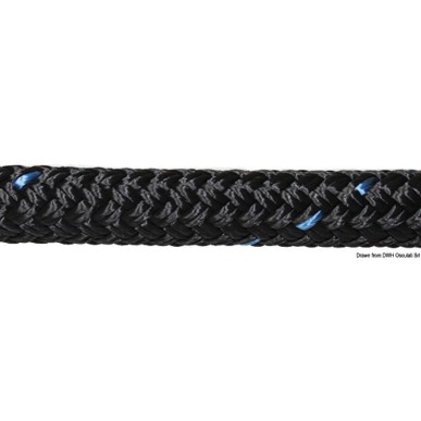 
MARLOW Blue Ocean 12 mm - 6 m noir 
