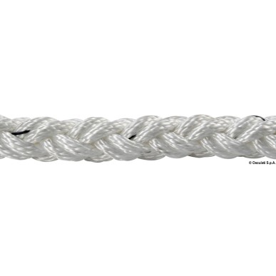 
Tresse polyester Square Line noir 14 mm 

