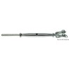 
Ridoir avec chapes articulée AISI 316 6 mm 
