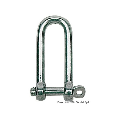 
Manille longue AISI 316 5 mm 
