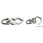 
Mousqueton  gâchette AISI 316 85 mm 
