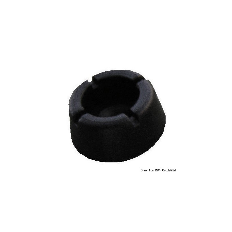 
Stayput Press support en plastique noir 
