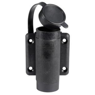 
Base nylon  paroi 3 contacts noir 
