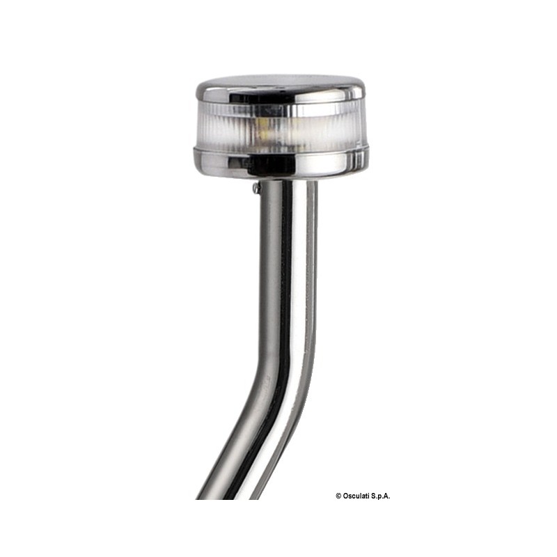 
Hampe lumineuse inclinée 360° inox Evoled 60 cm 
