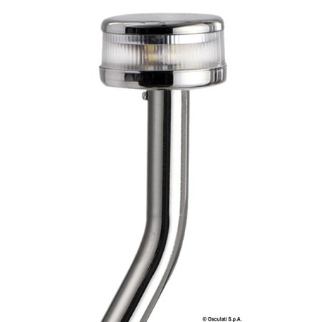 
Hampe lumineuse inclinée 360° inox Evoled 60 cm 
