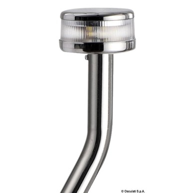 
Hampe lumineuse inclinée 360° inox Evoled 60 cm 
