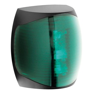 
Feu de navigation Sphera II vert corp en noir 
