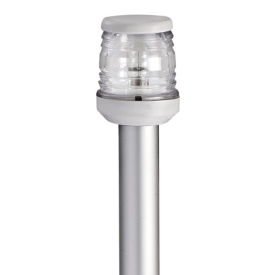 
Hampe  paroi Classic 100 cm feu 360° blanc 
