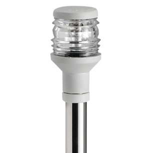 
Hampe Compact repliable 60 cm mouillage 360° blanc 
