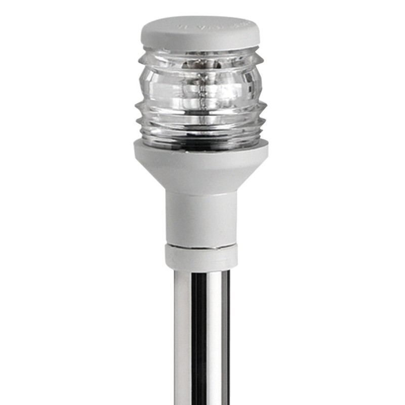 
Hampe Compact repliable 60 cm mouillage 360° blanc 
