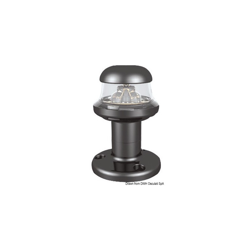 
Feu de navigation  led Orions noir 360° 
