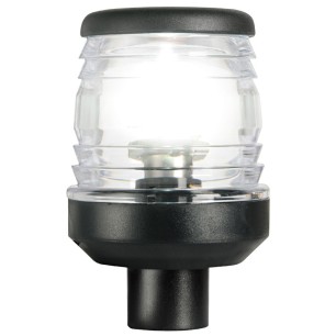 
Feu tête de mât Classic 360° led noir avec fusée 
