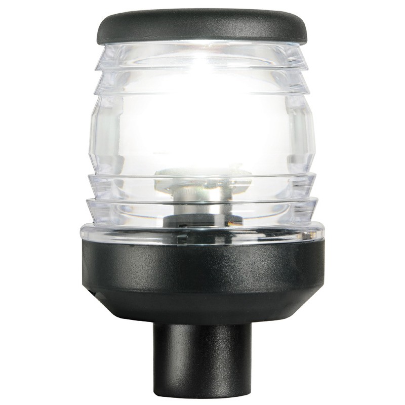 
Feu tête de mât Classic 360° led noir avec fusée 
